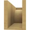 Ekena Millwork 6in. W x 8in. H x 20in. L Huntington Woodgrain TimberThane Rafter Tail, Primed Tan RFTUR06X08X20HUNRCPR - alternate 4